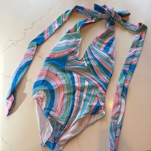 NWT Pucci Swimsuit with wrap - See Description